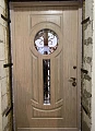 Светлая дверь ВПД-116 со стеклом и ковкой - фото № 2