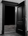 Черная дверь с массивом дуба ВПД-142 - фото № 2