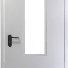 Противопожарная дверь с остеклением ПД-411