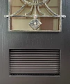 Дверь ВПД-72 со стеклом и ковкой для дачи - фото № 2