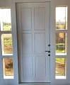 Дверь с терморазрывом нестандартного размера со стеклом для дома ВДП-9 - фото № 2