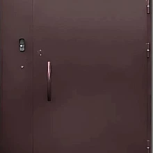 Металлическая дверь в подъезд глухая двухстворчатая МДП-529