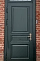Черная дверь ВПД-131 для загородного дома - фото № 2