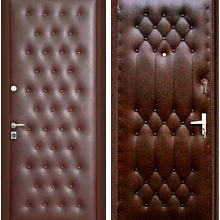 Входная железная дверь эконом класса ДМ-16
