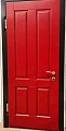 Красная дверь ВПД-103 с МДФ - фото № 1