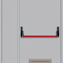 Противопожарная дверь с вентиляционной решеткой ПД-407