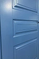 Синяя дверь ВПД-124 с МДФ в квартиру - фото № 3