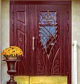 Двустворчатая дверь ВПД-69 для дома - фото № 1