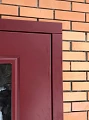 Красная дверь со стеклом ВПД-92 для дома - фото № 6