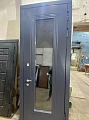 Черная дверь со стеклом ВПД-94 - фото № 3