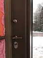 Красная дверь со стеклом ВПД-92 для дома - фото № 5