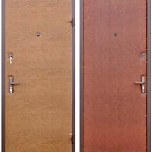 Входная железная дверь для дачи ДМ-2874