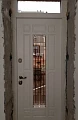 Зеленая дверь ВПД-82 с верхней фрамугой - фото № 2